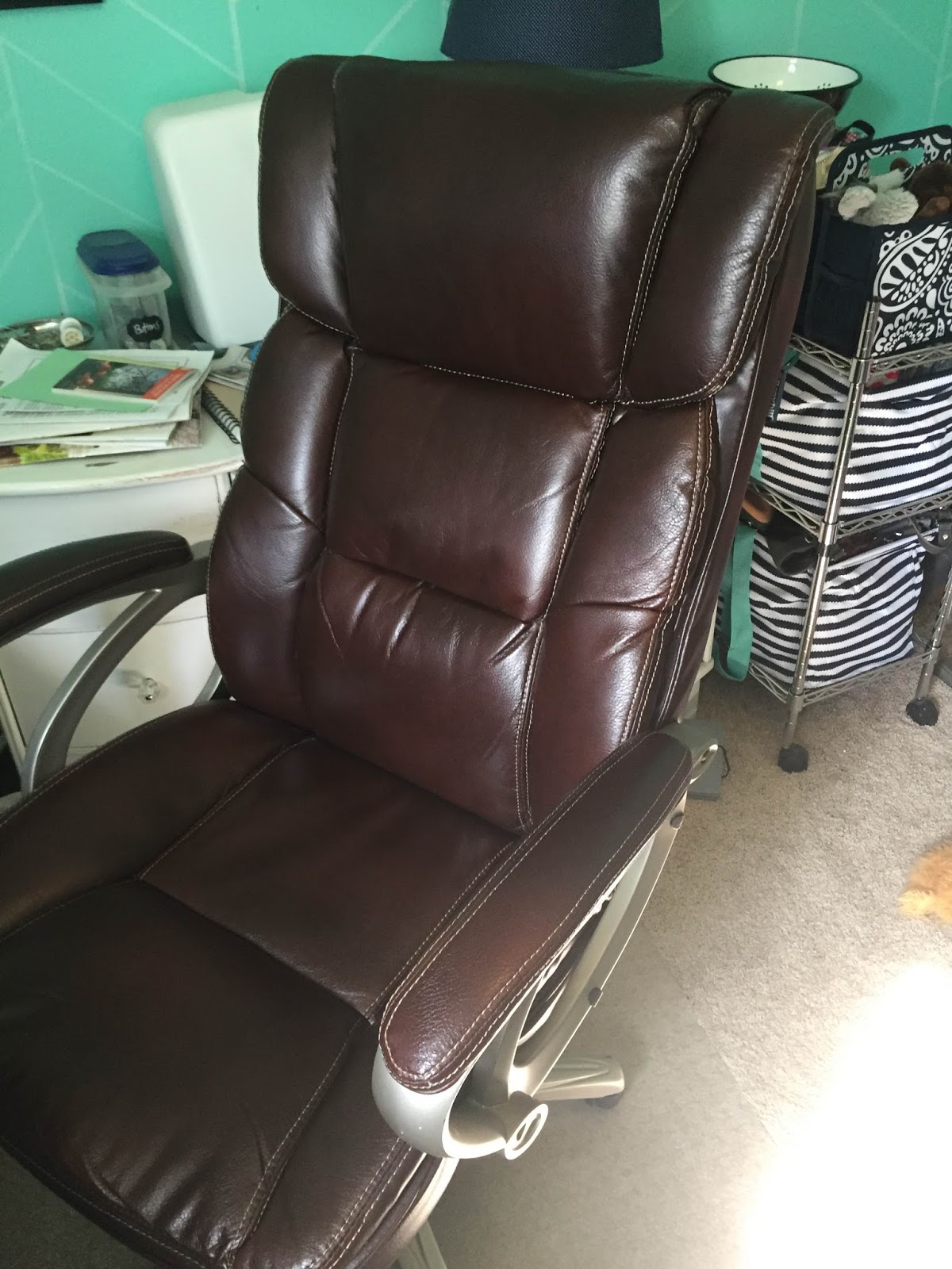 DIY Sunday Office Chair Cover The Dabbling Crafter