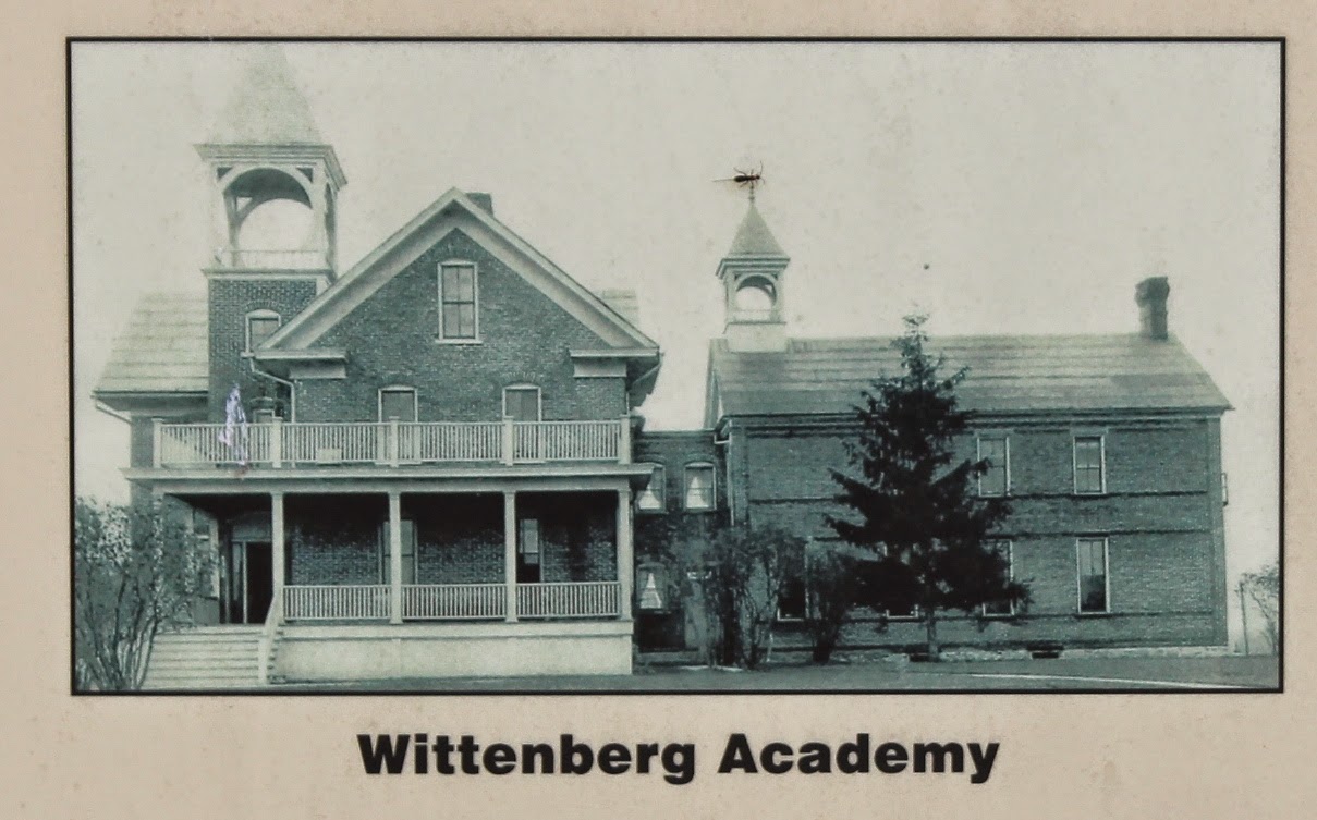 Wisconsin Historical Markers The Wittenberg Academy