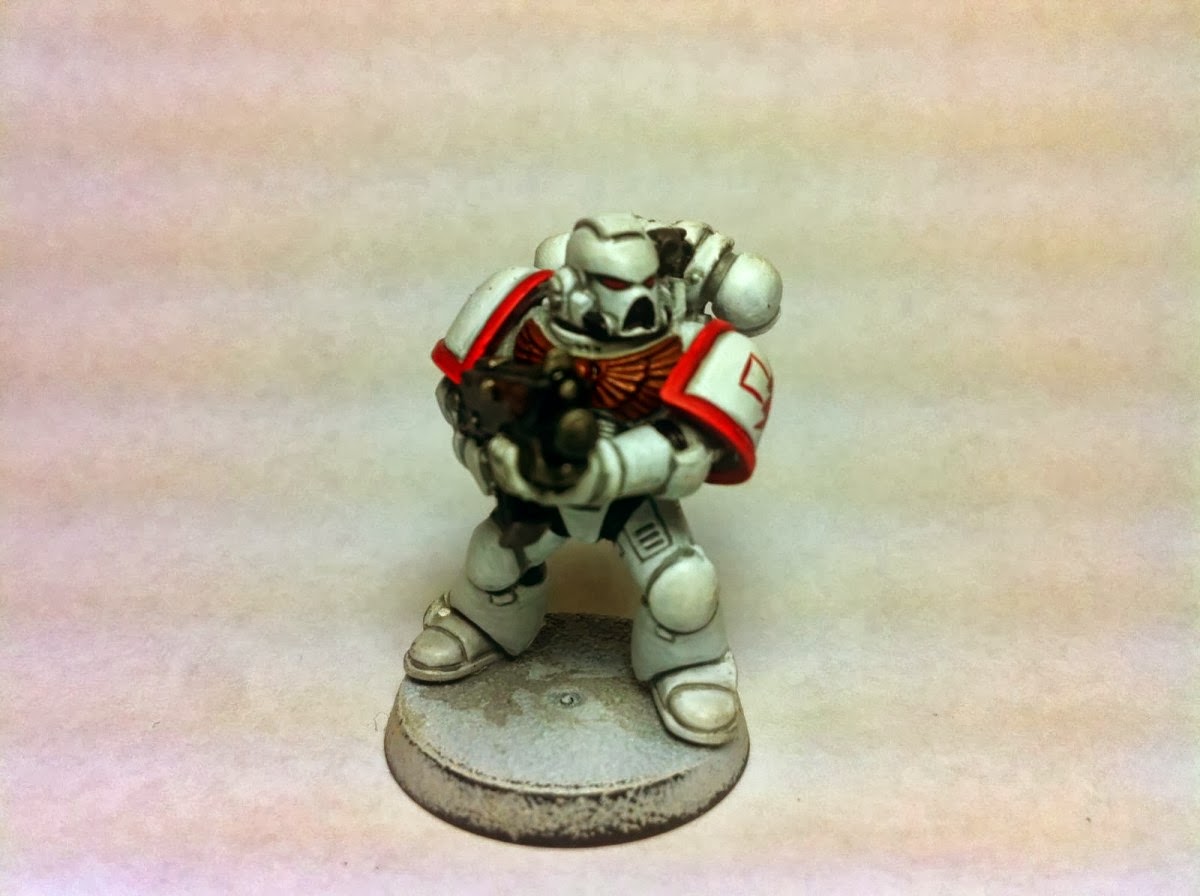 The Painter S Room How To Paint Space Marines White Scars