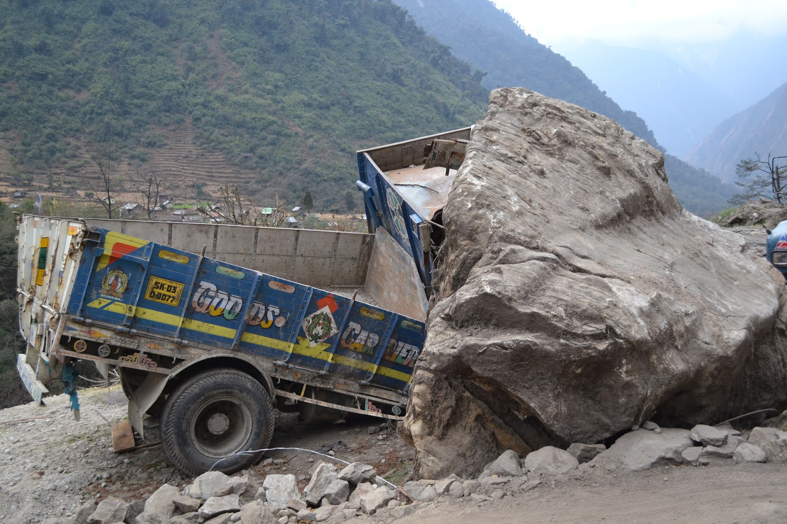 Reminder of landslide Reminder of landslide