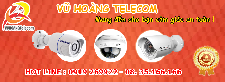 Phân phối Camera quan sát chính hãng