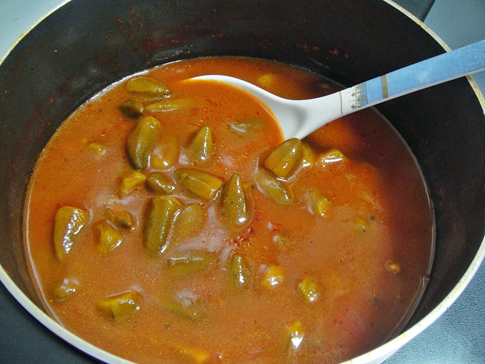 Maryam's Culinary Wonders 535. Vegetarian Bamia Okra Stew