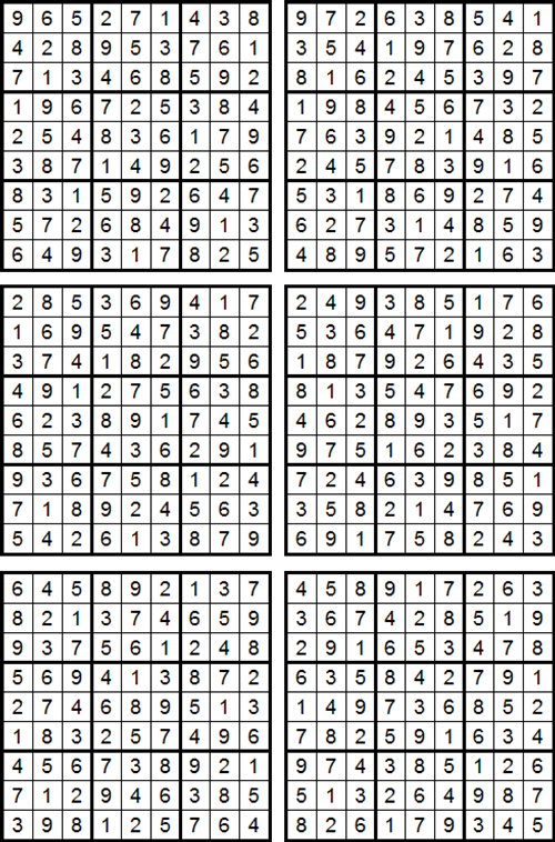 Sudoku Para Imprimir 31