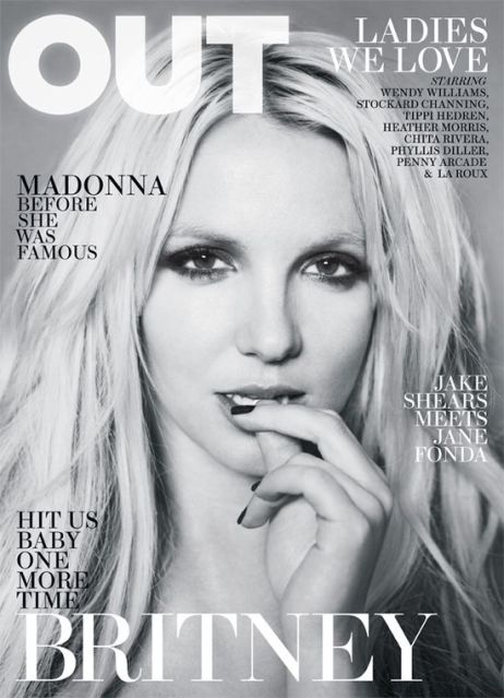 Britney Spears Out Magazine April 2011 Women We Love Issue