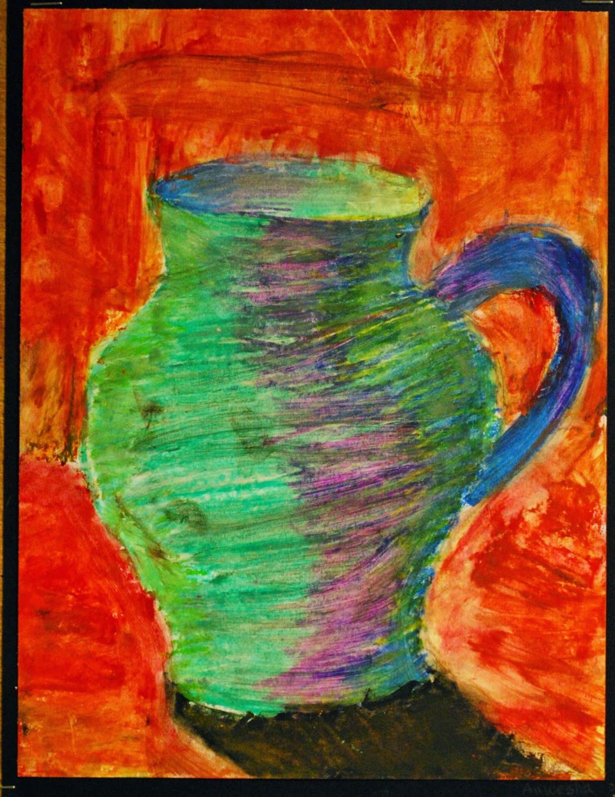 Make It... a Wonderful Life Oil Pastel Vases, Bowls, and Bottles