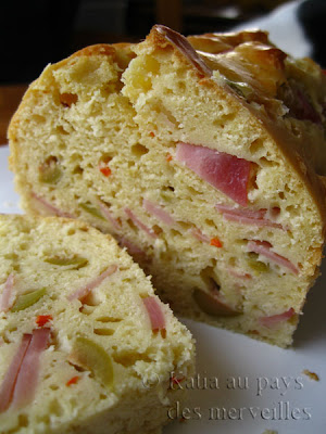 Cake Jambon Olives Tres Moelleux Cake Jambon Olives Tres Moelleux