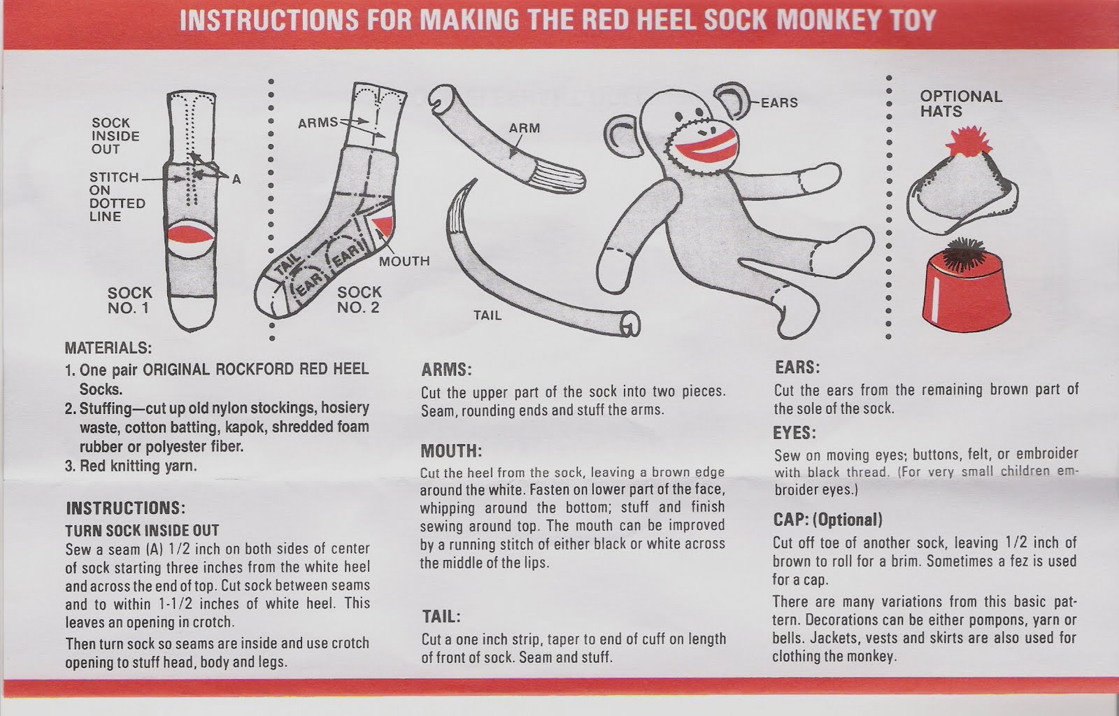 Making Sock Monkey Clothes Making Sock Monkey Clothes