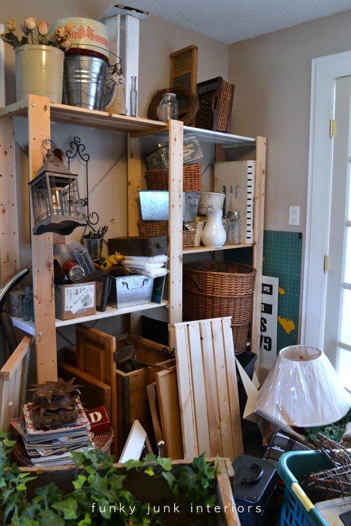 Chaos with junk storage Funky Junk InteriorsFunky Junk Interiors
