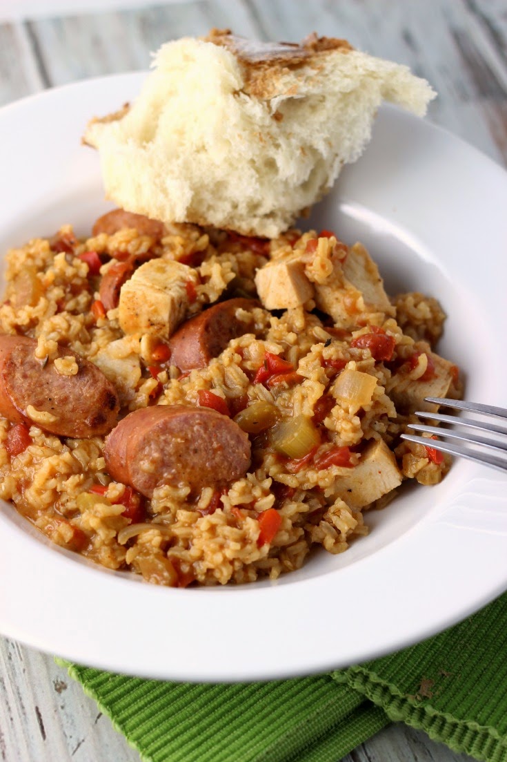 Chicken and Sausage Jambalaya | Renee's Kitchen Adventures