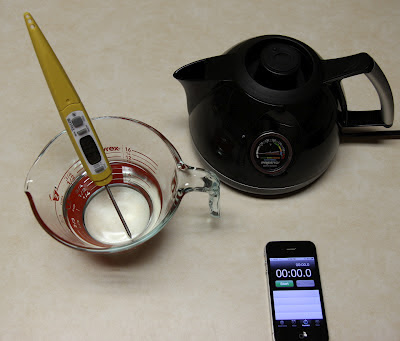 electric teakettle experiment