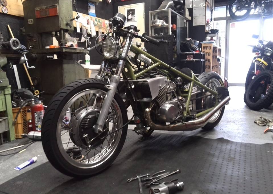 Mercenary Garage WFO Racing T500 Chopper Fighter