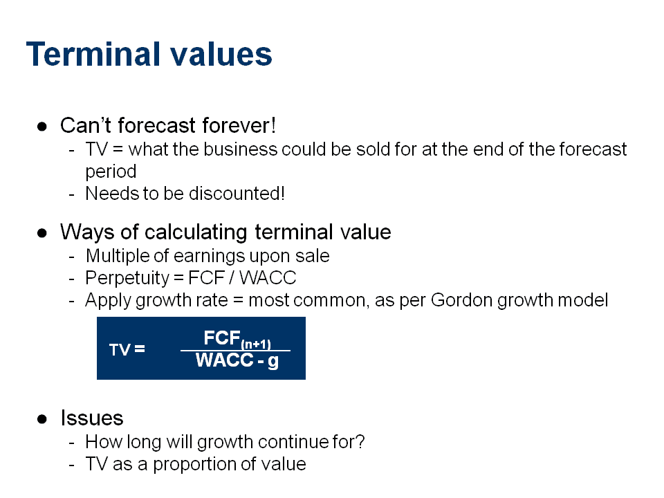 implied perpetuity growth rate of cashflows implied perpetuity growth rate of cashflows