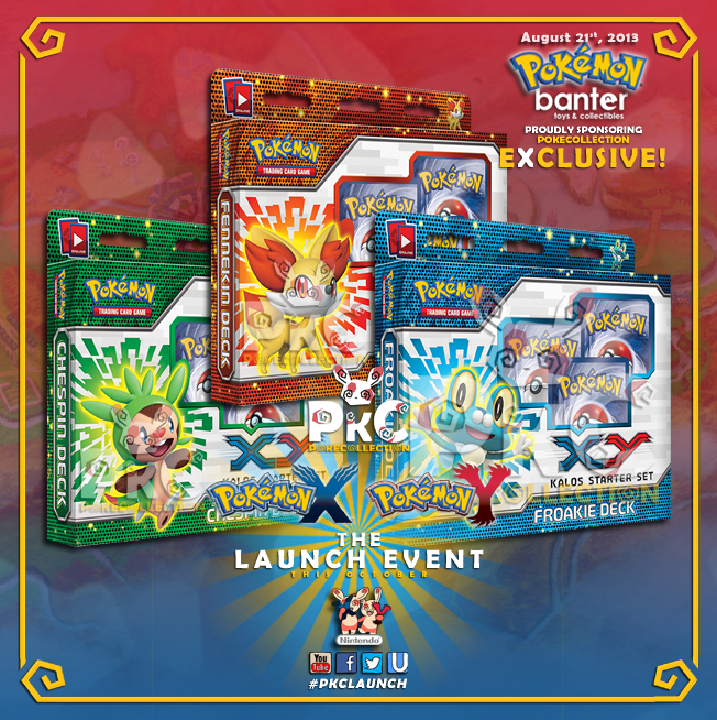 Pokémon Lecture Kalos Starter Set Decks em Novembro