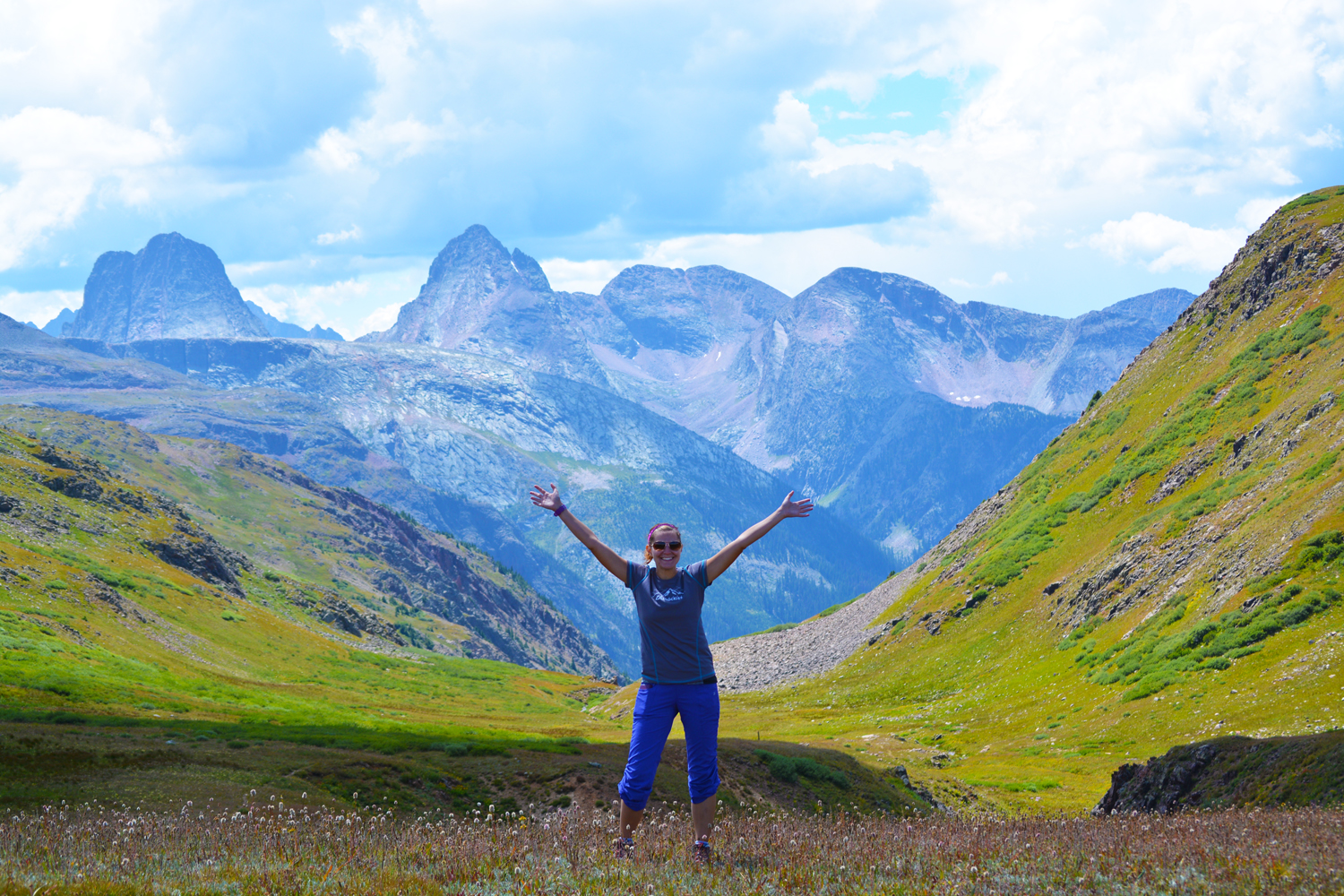 Kate Runs Colorado Highland Mary Lakes Silverton
