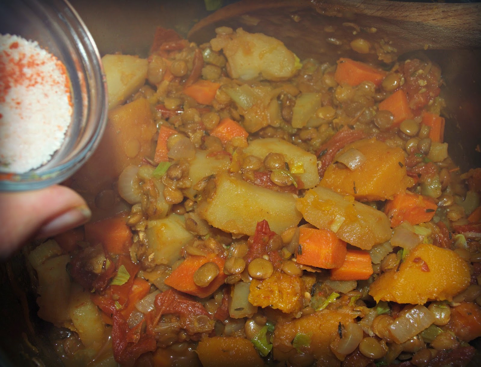 Cooking for Kishore Root Vegetable and Lentil Goulash Hungarian Stew