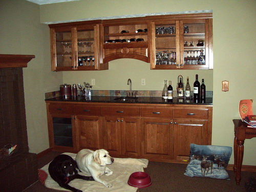 Wet Bar Cabinets