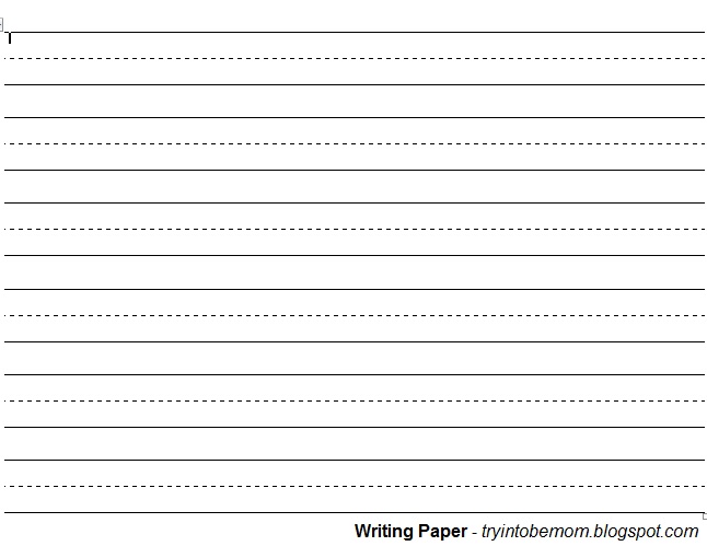 Groundhog writing paper