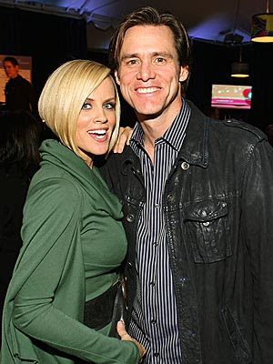 Jim Carrey with Wife 