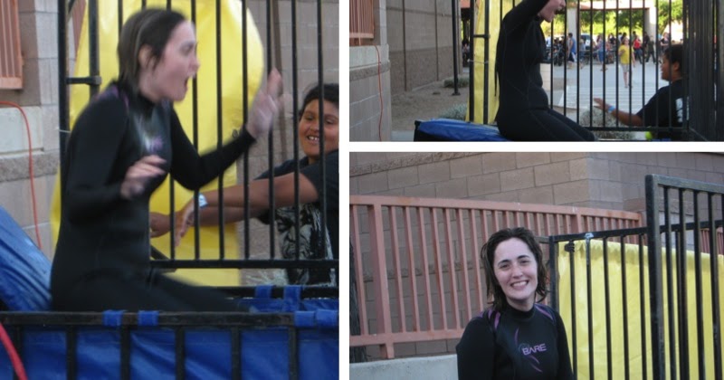 battle of the network stars dunk tank photos battle of the network stars dunk tank photos