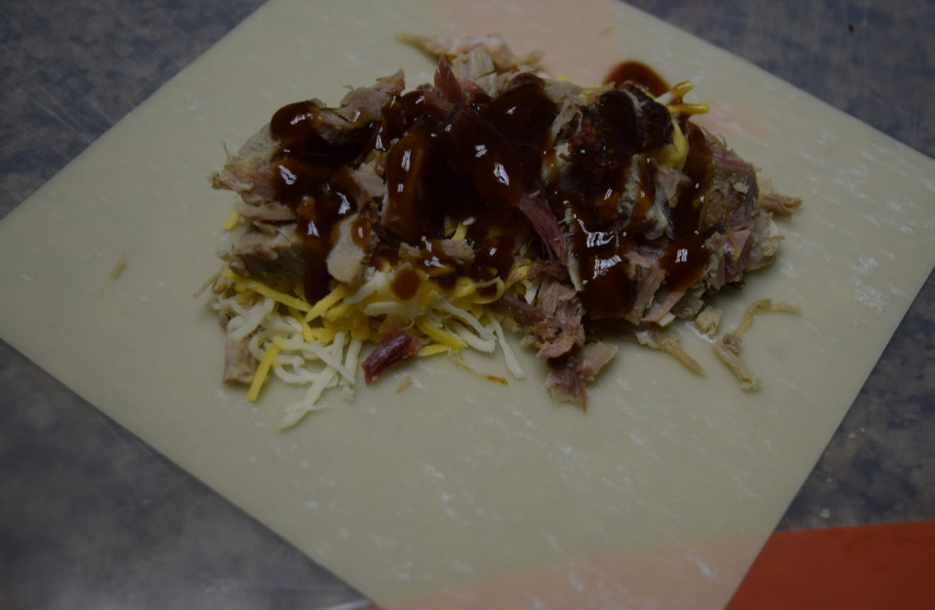 Southern Belle BBQ BBQ Pulled Pork Egg Rolls