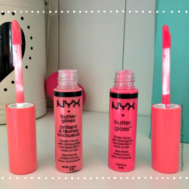 NYX Butter Gloss Review & Swatches Maybe Its Megan Leigh