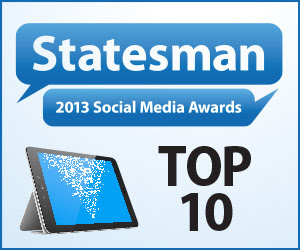 Statesman Social Media Award SSMA Winner 2013 Statesman Social Media Award SSMA Winner 2013
