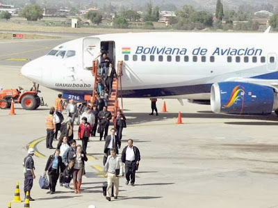 BoA vuela al salar de Uyuni e inaugura una nueva ruta aérea 