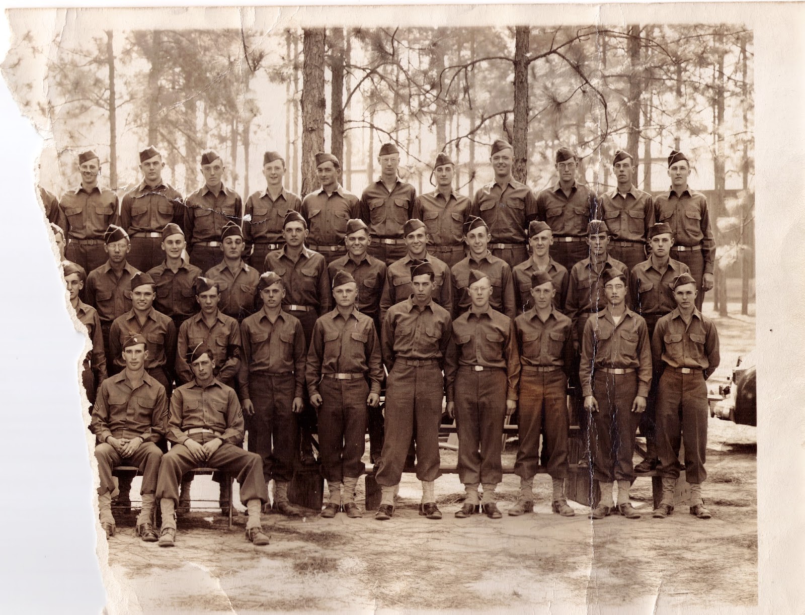 Gene and Clara's Basic Training, Fort Benning, August November 1943