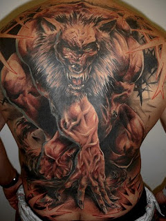 Werewolf Tattoo Design Photo Gallery - Werewolf Tattoo Ideas
