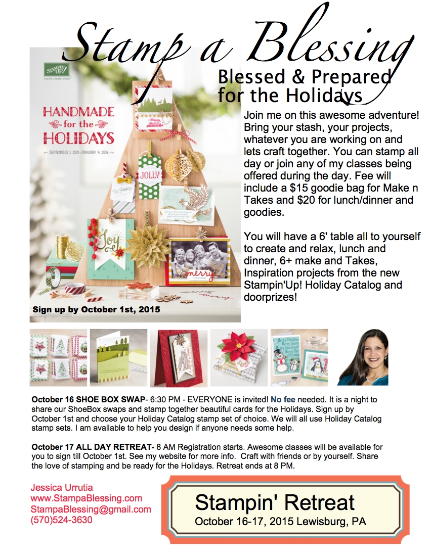 Stamp a Blessing Yard Sale means Organizeeee!