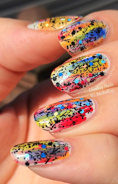 ehmkay nails opi graffiti nail