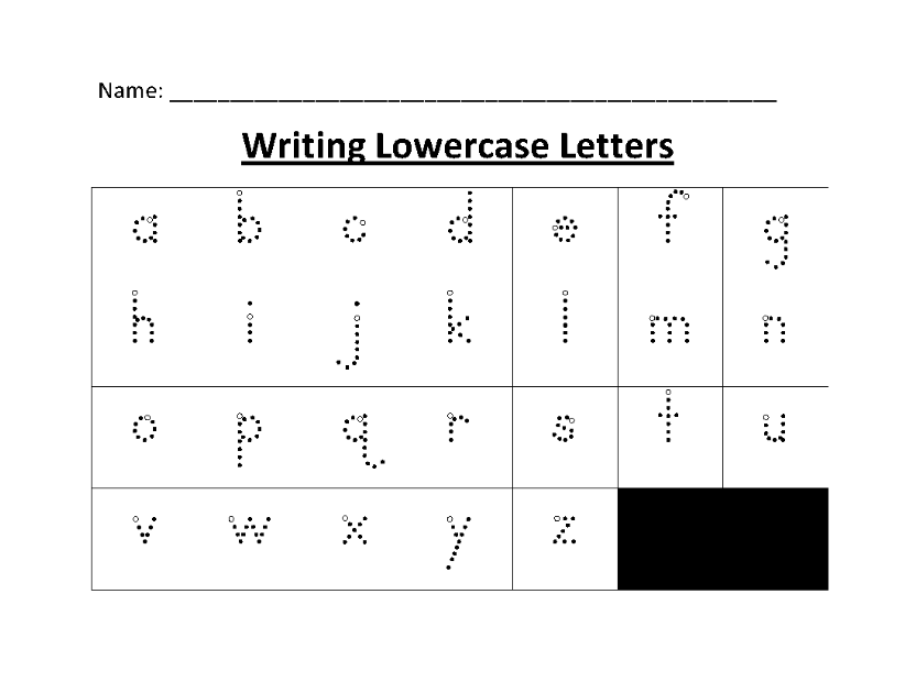 Mrs. Leach's Kindergarteners: Writing uppercase and lowercase letters...