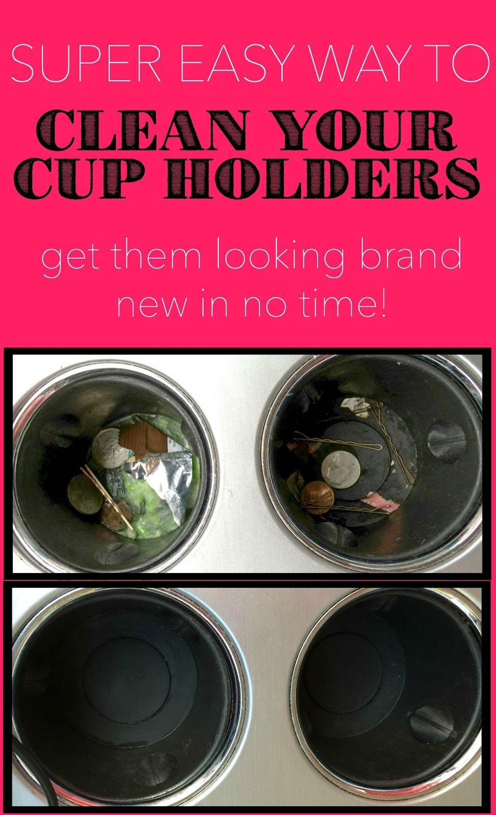 Meghan Drane Easy Way To Clean Cup Holders