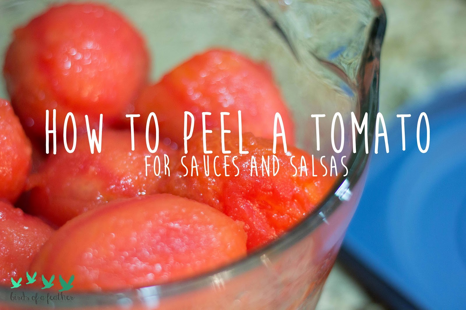 How to Peel a Tomato {for Sauces and Salsa} The Weathered Palate