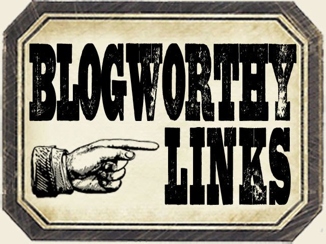 SO HONOURED TO RECEIVE MY 3rd BLOGWORTHY LINK IN APRIL 2014