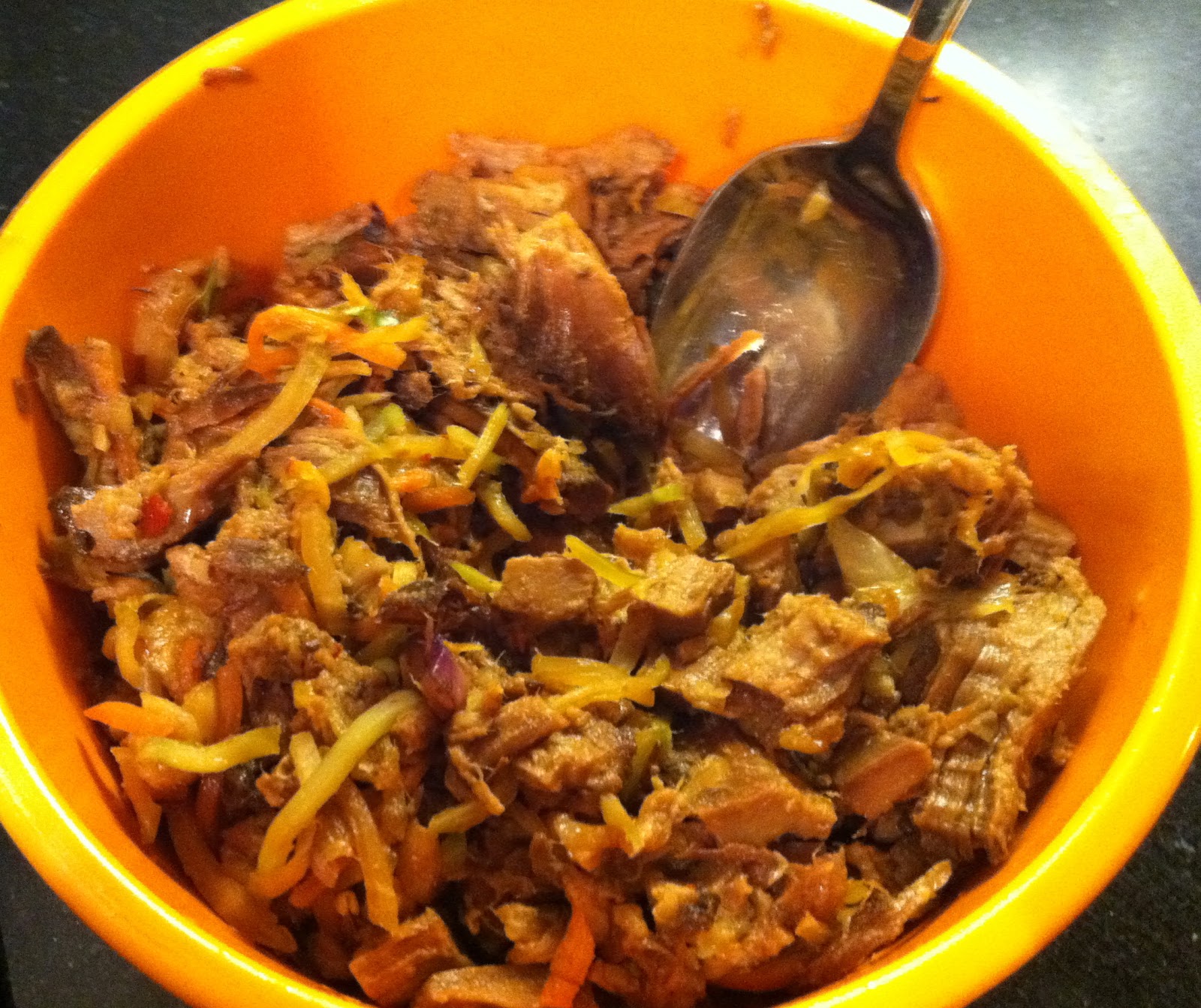 La Petite Gourmess Kimchi and Tofu Fried Rice/Ginger Pork Cabbage Wraps