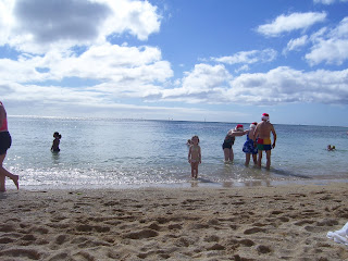 Hale Koa military resort on Waikiki Beach in Oahu, Hawaii