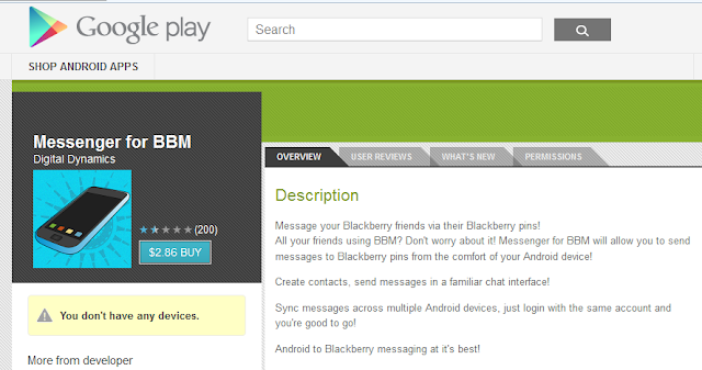 Aplikasi Messenger for BBM untuk Android Akhirnya Dihapus Google Play Store Bbm+for+android