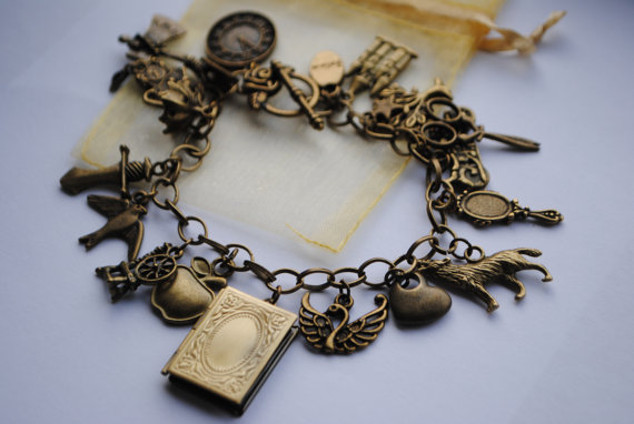 Booktalk More The Once Upon A Time Bracelet Today I Want To Share With You My Second Purchase From Lucinda S The Once Upon A Time Ultimate Storybrooke Main Characters Bracelet