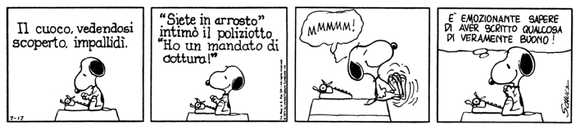 Risultati immagini per peanuts schulz 1967 in italiano