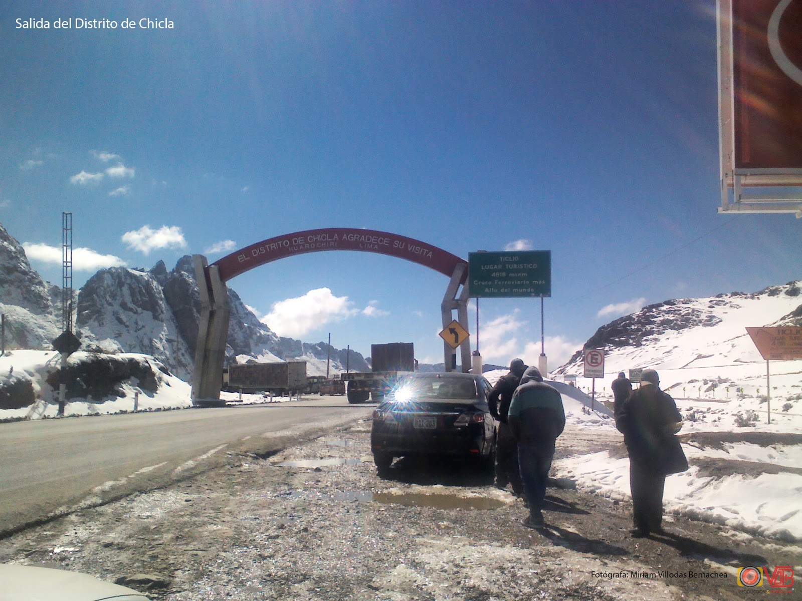 Ticlio, El distrito de Chicla CAJAMARQUILLA