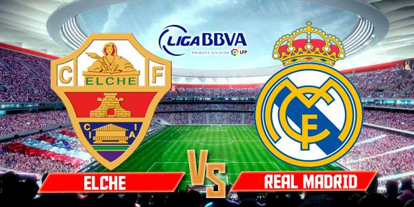 مشاهدة فيديو أهداف مباراة ريال مدريد وإلتشي في الدوري الاسباني اليوم السبت 22-2-2014