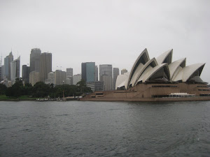 Sydney skyline with Opera House