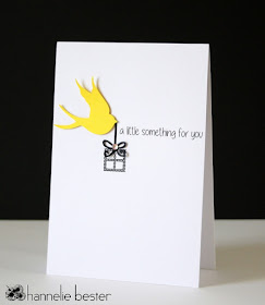 A little something for you card