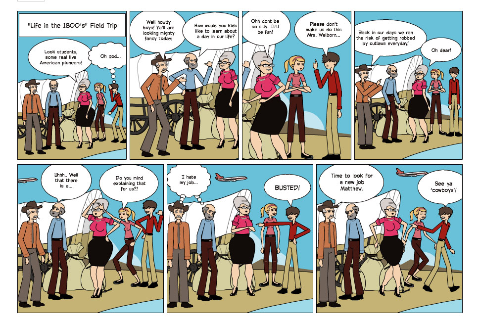 Blogaholic My comic (Pixton)