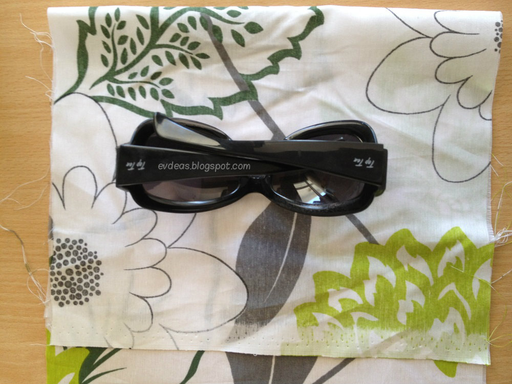 Homedeas DIY Rice Bag for Eyes