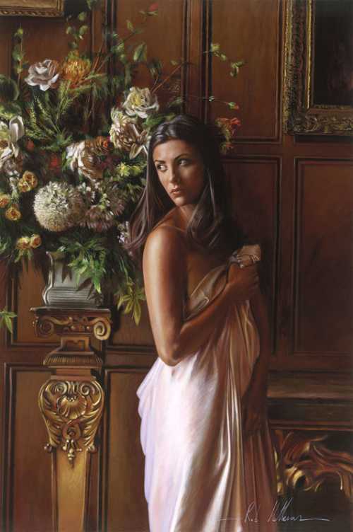 rob hefferan pintura hiper realista mulheres sensuais