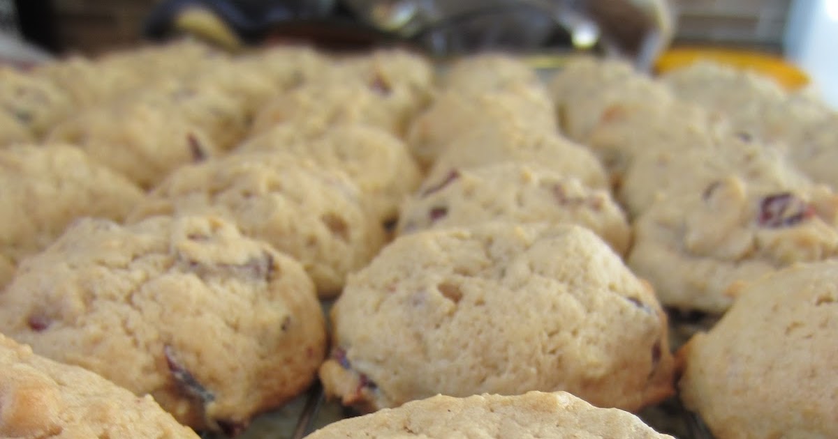 Cookie of the Week Applesauce Cranberry Drops