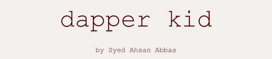 dapper kid | Fashion, dress and the embodied experience