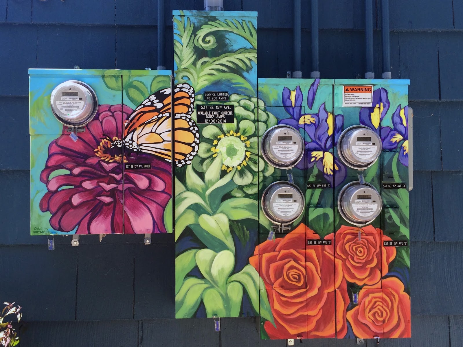 The Talking Walls Cuter Electrical Panels!